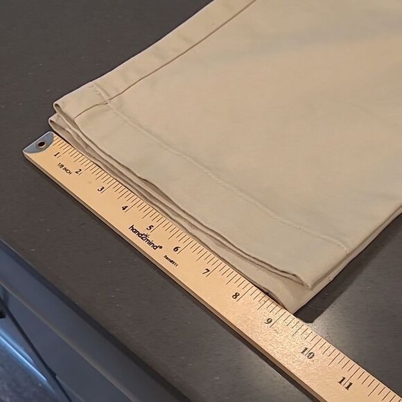 St. John's Bay stretch  sz 16 tall khaki pants - Picture 6 of 11